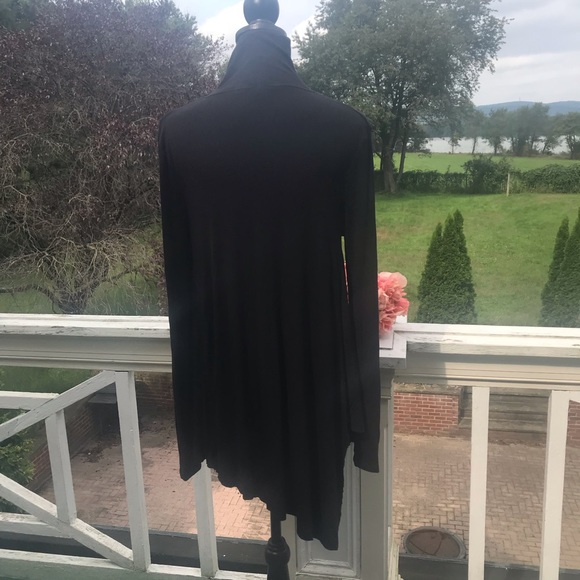 FREE PEOPLE Uptown Turtleneck Top Black xs - Picture 7 of 8